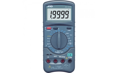 AND 艾安得  AD5536數(shù)字萬(wàn)用表高分辨率、高功能自動(dòng)斷電功能