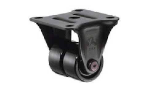 HAMMER CASTER 錘牌 腳輪550 R-N2-38-BAR01-鏈球低莊式中荷重用固定尼龍車38mm