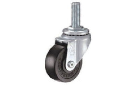 HAMMER CASTER 錘牌 腳輪 4210ENR75-鏈輪管插入橡膠車