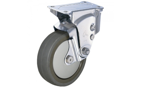 HAMMER CASTER 錘牌 -S940SER-UZ125SD32-鏈球不銹鋼靠墊E螺旋UNF1-2聚氨酯125mm線徑2.8