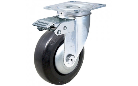 HAMMER CASTER 錘牌 腳輪 420 FASNB100-鏈球方向限制橡膠B車