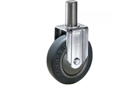 HAMMER CASTER 錘牌 腳輪420 EKRLB75-鏈條安裝固定彈性體車