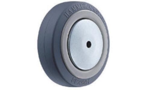 HAMMER CASTER 錘牌 腳輪940 SER-UZ100S28-鏈球不銹鋼靠墊E螺旋M12聚氨酯100mm線徑2.8