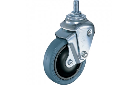 HAMMER CASTER 錘牌 鏈球墊螺絲式自由橡膠車 100mmM12XP1.75線徑2.3
