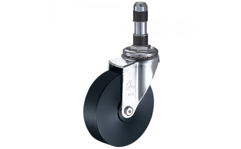 HAMMER CASTER 錘牌 腳輪4403EXMC125-鏈輪管子插入MC尼龍車(chē)
