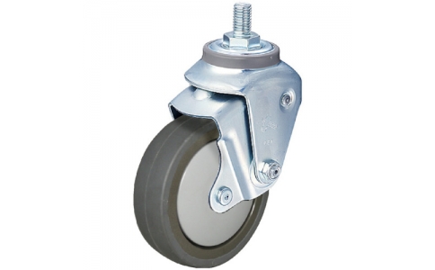 HAMMER CASTER 錘牌 40S-URB125-BAR01-鏈球S系列自在聚氨酯B車125mm