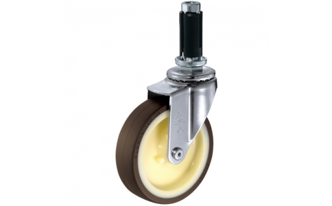 HAMMER CASTER 錘牌 腳輪 415 EKNB 125-鏈球插入BOSS SP付橡膠車