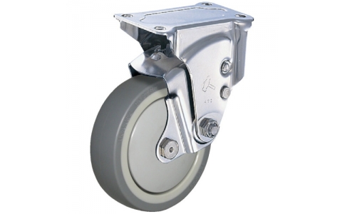 HAMMER CASTER 錘牌 -S940SER-UZ125S28-鏈球不銹鋼靠墊E螺旋UNF1-2聚氨酯125mm線徑2.8