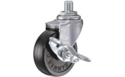 HAMMER CASTER 錘牌 腳輪 4415A10R65-鏈輪螺絲嵌入SP付橡膠車UNF1-2