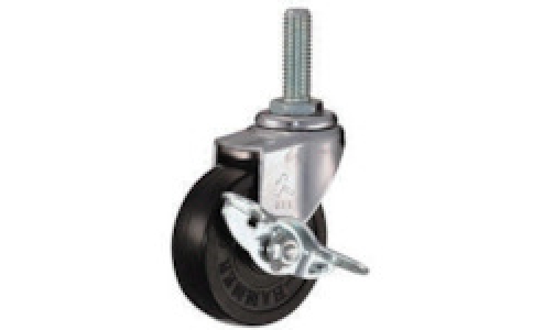 HAMMER CASTER 錘牌 415 EA-R65-BAR01-鏈輪E型螺絲式自由SP付橡膠車65mm M12XP1.75