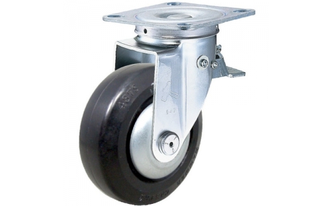 HAMMER CASTER 錘牌 腳輪 420F0SNB125-鏈球方向限制橡膠B車