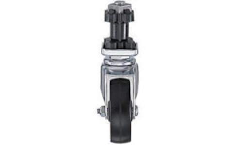 HAMMER CASTER 錘牌 腳輪 450ENR100-鏈輪管插入橡膠車