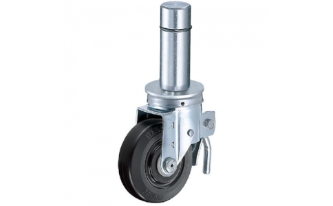 HAMMER CASTER 錘牌 腳輪 550SKRD 150-鏈球腳手架用插入橡膠車
