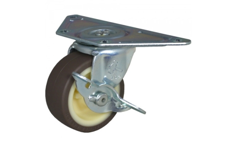 HAMMER CASTER 錘牌 腳輪2215 GUR65-鏈球角SP付MC人造車(chē)