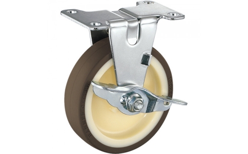 HAMMER CASTER 錘牌 腳輪 415 ERUB 125-鏈球固定SP付聚氨酯B車