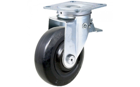 HAMMER CASTER 錘牌 腳輪 420F0SRD100-鏈球方向限制橡膠車