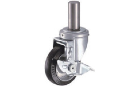 HAMMER CASTER 錘牌 腳輪 413 SKRB 100-鏈球插入SP付橡膠B車(chē)