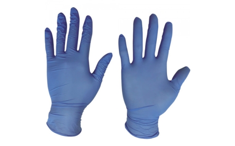 KAWANISHI 川西工業(yè) 2060 BL-SS 腈使用無(wú)手套粉250枚入藍(lán)SS尺寸