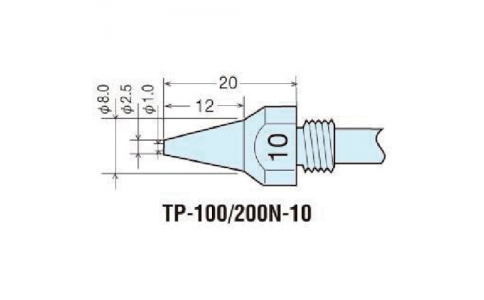 GOOT 大洋電機(jī) TP-100N-10-替換噴嘴芯片φ1.0mm（1根＝1PK）