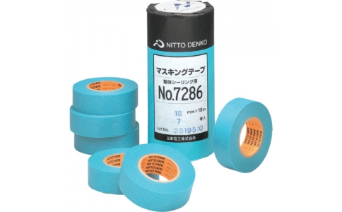 NITTO CS 日東電工 7286-24 膠帶NO.7728624mmX18m藍(lán)色