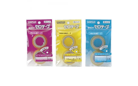 SEKISUI 積水化學(xué) C40SH01透明膠12mm×10m小卷2個(gè)