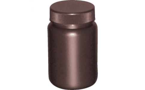 MIZUHO 瑞穂化成 0270広口瓶茶１００ｍｌ