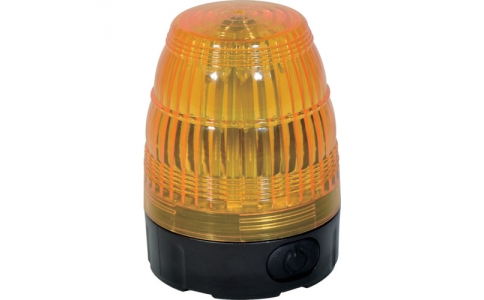 NICHIDO 日動  NLF75-BA-Y電池式小型LED旋轉(zhuǎn)燈LED閃光75黃