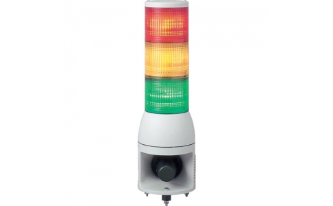 SCHNEIDER 施耐德  XVC 1B3HK-RYG 紅黃綠φ100層疊LED顯示燈 電子音（15音）