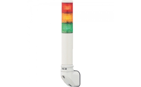 SCHNEIDER 施耐德  LOULWB-24-3RYG 紅黃綠φ40層疊式LED顯示燈 蜂鳴器 閃爍（帶壁）