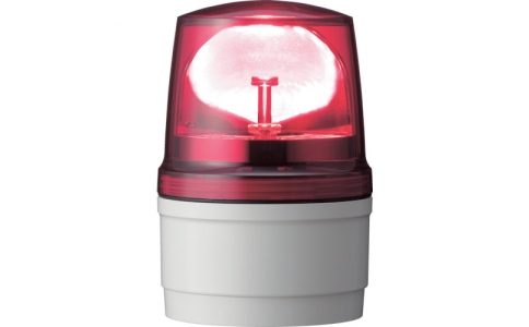 SCHNEIDER 施耐德  LRGB-100R-A 合金系列紅φ110LED旋轉燈＋蜂鳴器100V
