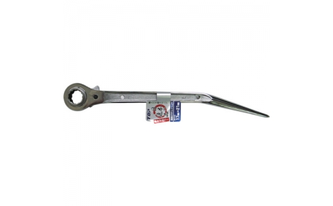 日本超越 TOP RM-17X21N-BT-SV 總磨光鍍銀棘輪龍也型號17X21MM