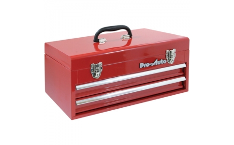 PRO-AUTO 末影工具 雙引出式工具箱紅色