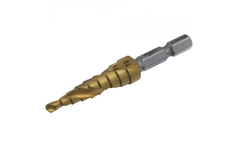PRO-AUTO 末影工具 RSD-1T-溫寧鉆床步鉆金字塔鉆4～12mm鈦涂層