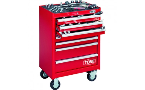 日本前田 TONE TCS 910SV-工具柜套裝（銀色）