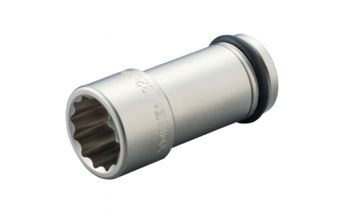 日本前田 TONE 6NW-17L 100-沖擊用長(zhǎng)插口（12角）17mm