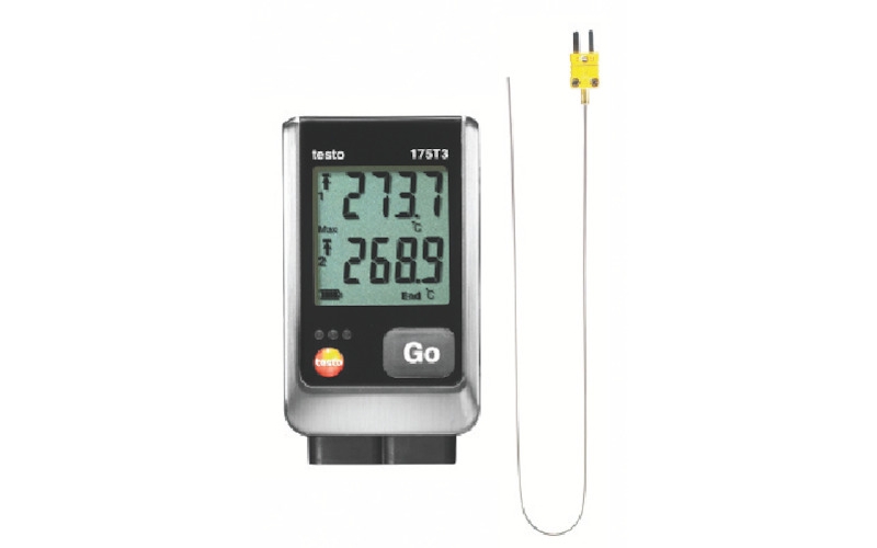 TESTO  TE175T3-SET2 測試儀溫度羅加K熱電偶鐵絲型2ch套件