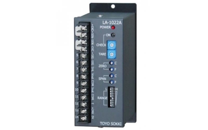 日本進口 TOYOSOKKI 東洋 負載單元放大器 LA-1022A/LA-1024A 具有遙感功能