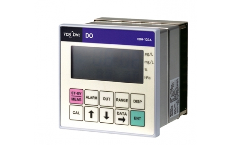 日本進口 TOADKK 東亞電波 溶解氧控制器  OBM-102A  面板安裝